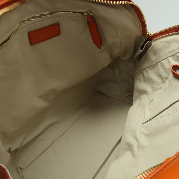 Burberry Brown Cloth Tote 633-041825 - Picture 10 of 12